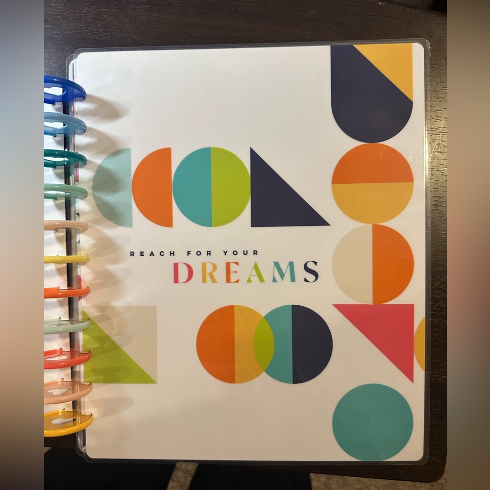 Happy Planner Fun Geo Schoolwork Organizer